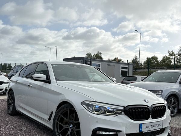 BMW 5-Series Saloon, Diesel, 2017, White