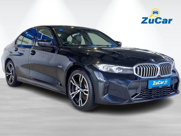 BMW 3-Series Saloon, Petrol Hybrid, 2023, Black
