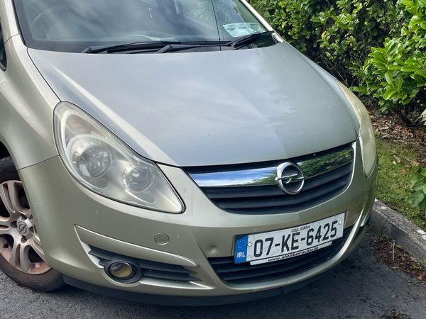 Opel Corsa Hatchback, Petrol, 2007, Silver