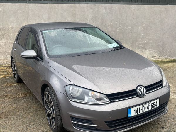 Volkswagen Golf Hatchback, Diesel, 2014, Grey