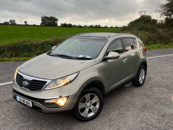 Kia Sportage SUV, Diesel, 2013, Silver