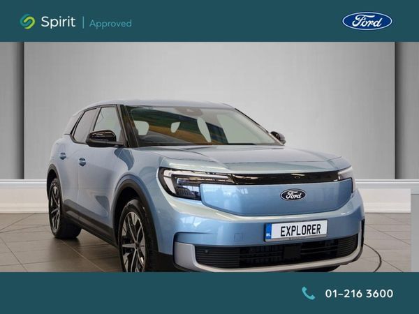 Ford Explorer SUV, Electric, 2025, Blue