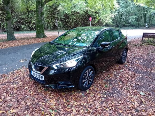 Nissan Micra Hatchback, Petrol, 2018, Black