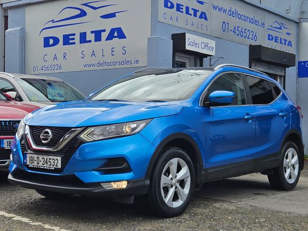 Nissan Qashqai MPV, Petrol, 2018, Blue
