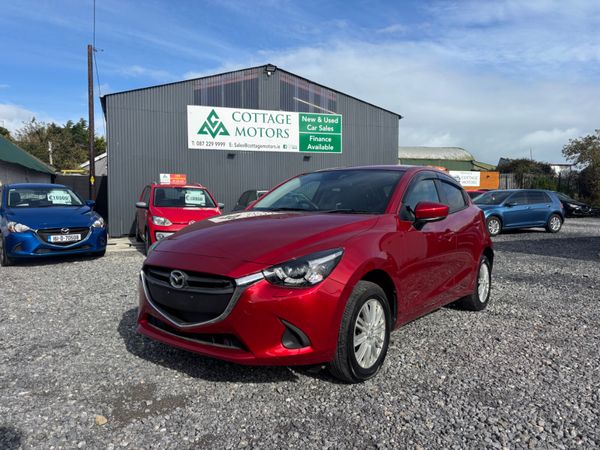 Mazda Demio Hatchback, Petrol, 2017, Red