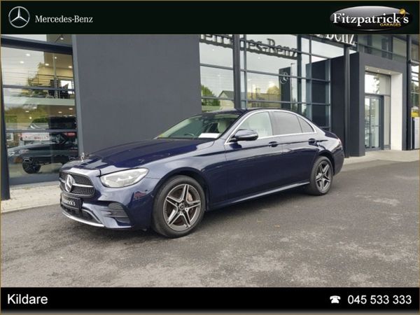 Mercedes-Benz E-Class Saloon, Diesel Plug-in Hybrid, 2021, Blue