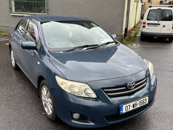Toyota Corolla Saloon, Petrol, 2007, Blue
