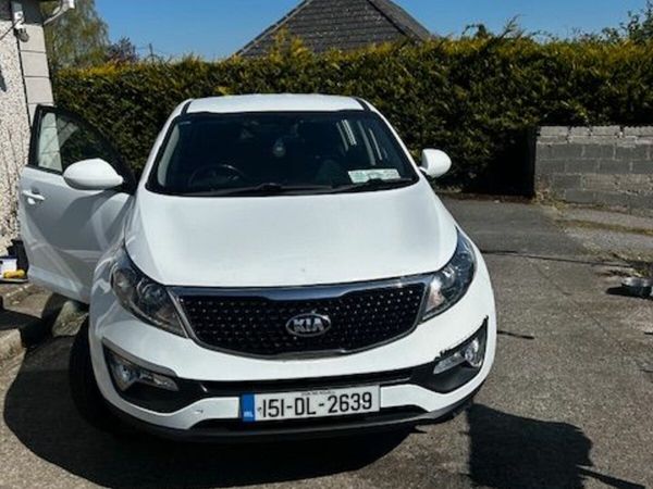 Kia Sportage SUV, Diesel, 2015, White