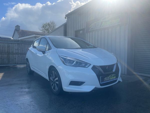 Nissan Micra Hatchback, Petrol, 2018, White