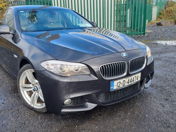 BMW 5-Series Saloon, Diesel, 2012, Grey