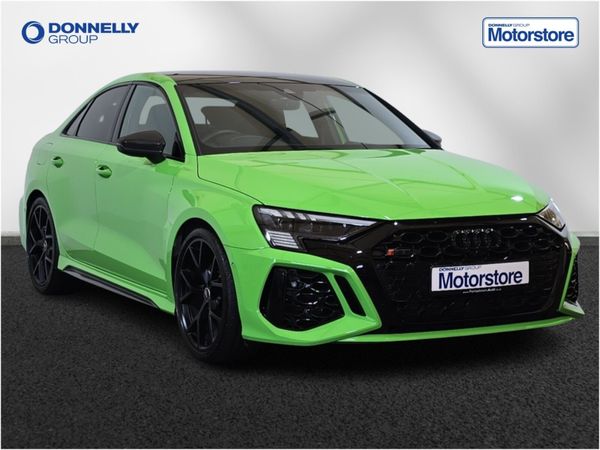Audi RS3 Saloon, Petrol, 2024, Green