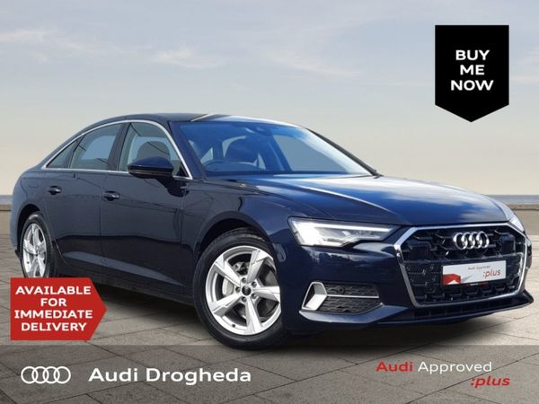 Audi A6 Saloon, Diesel Hybrid, 2025, Blue