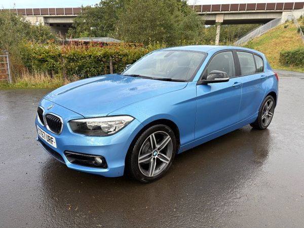 BMW 1-Series Hatchback, Petrol, 2018, Blue