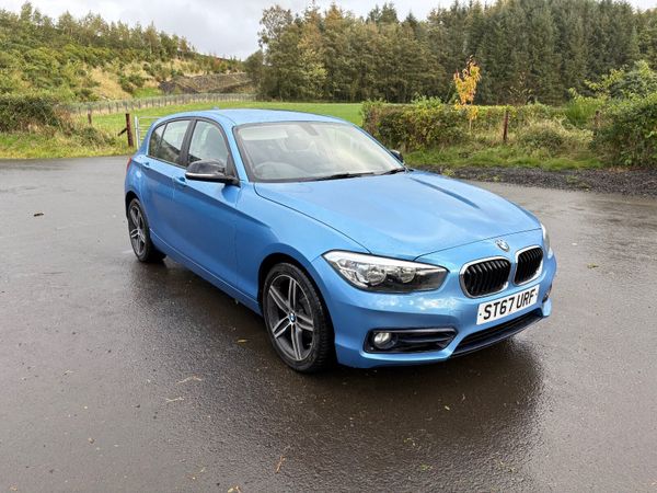 BMW 1-Series Hatchback, Petrol, 2018, Blue
