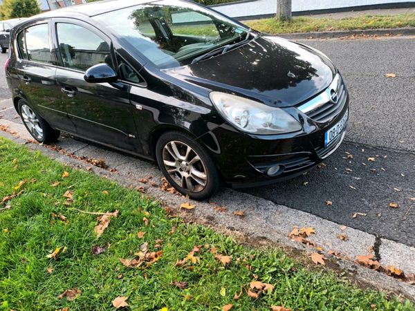 Opel Corsa Hatchback, Petrol, 2008, Black