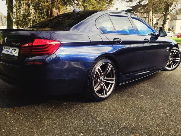 BMW 5-Series Saloon, Diesel, 2013, Blue