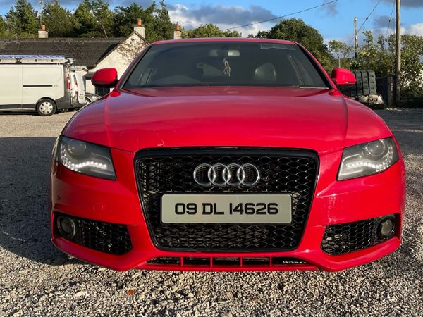 Audi A4 Saloon, Diesel, 2009, Red