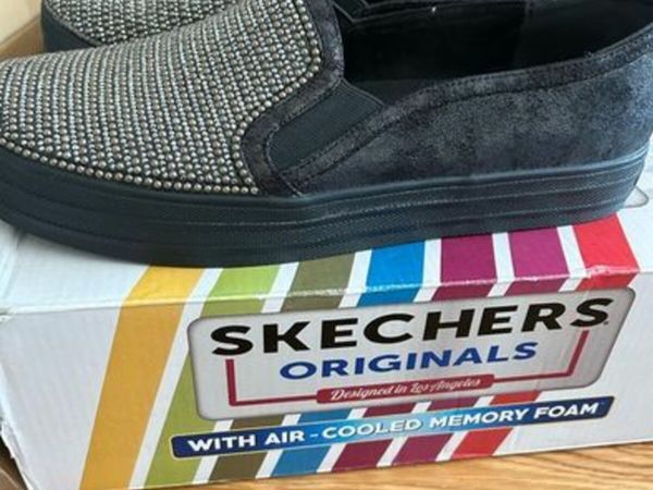 Double Up Skechers 801 Sketchers Womens Memory Foam Shoes 40 Eu