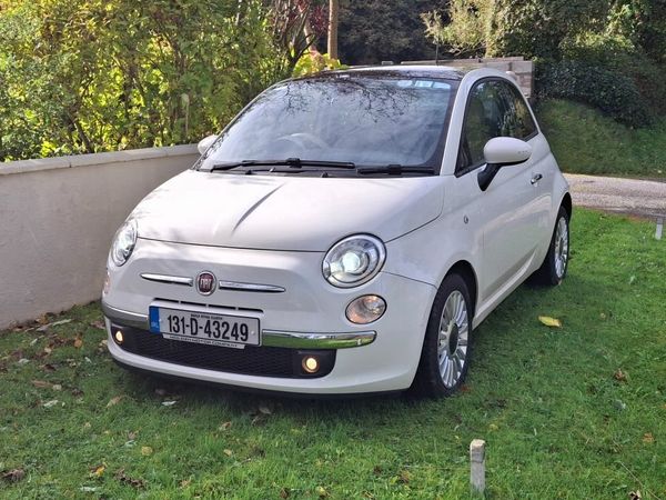 Fiat 500 Hatchback, Petrol, 2013, White