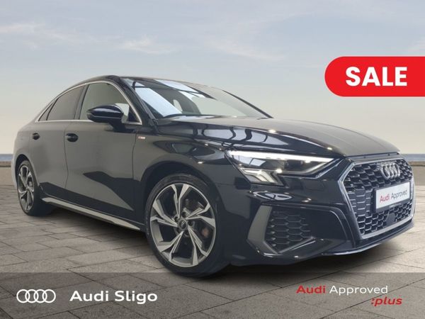 Audi A3 Saloon, Petrol, 2023, Black