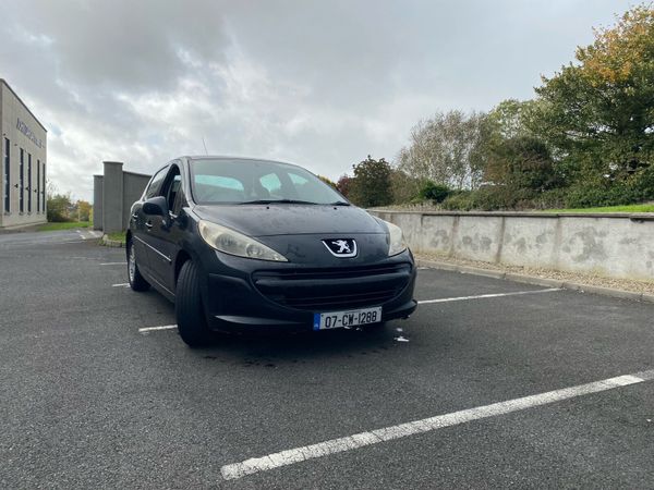 Peugeot 207 Hatchback, Petrol, 2007, Black