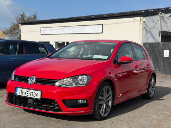 Volkswagen Golf Hatchback, Petrol, 2017, Red