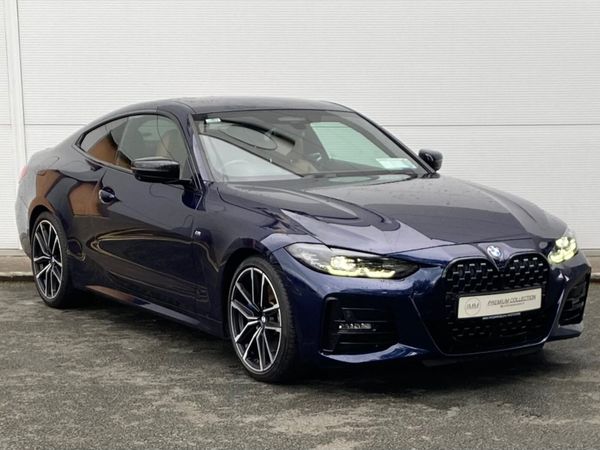 BMW 4-Series Coupe, Diesel, 2021, Blue