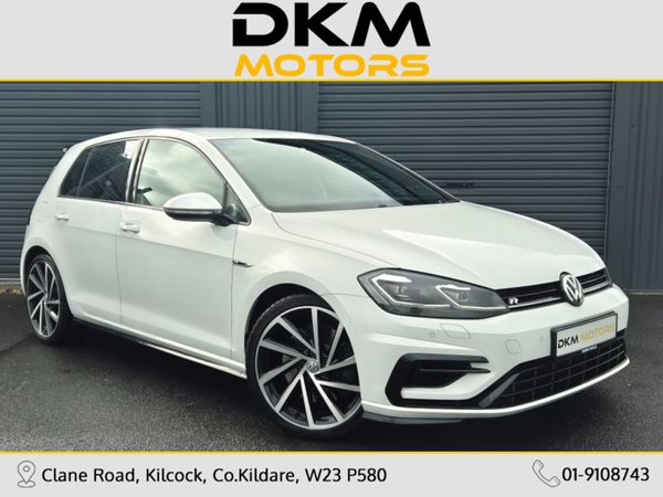Volkswagen Golf Hatchback, Petrol, 2018, White