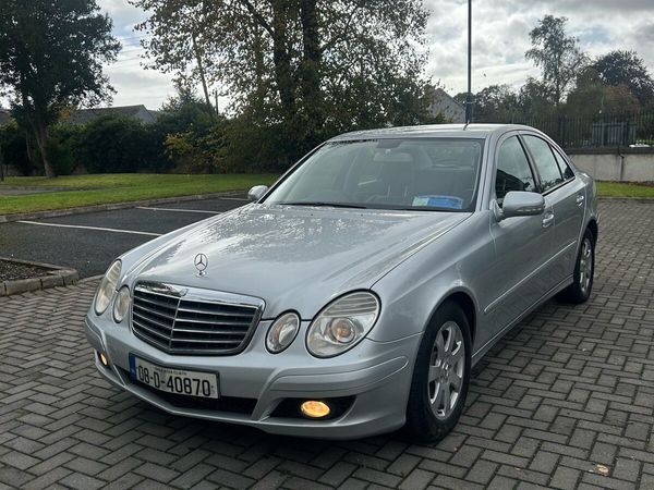 Mercedes-Benz E-Class Saloon, Petrol, 2008, Silver