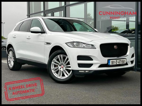 Jaguar F-Pace Estate, Diesel, 2018, White