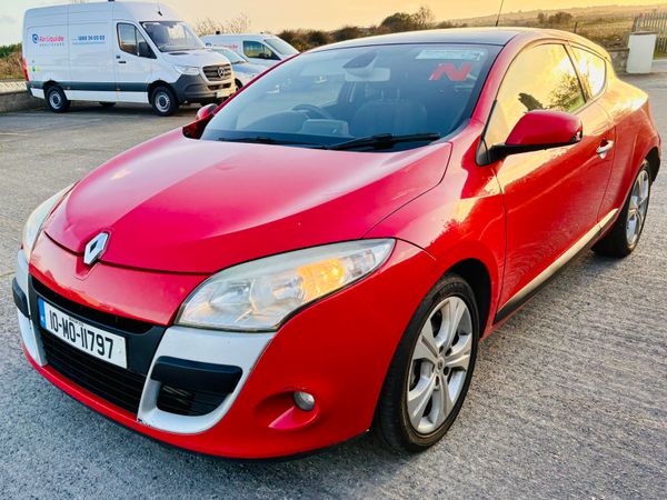 Renault Megane Coupe, Diesel, 2010, Red