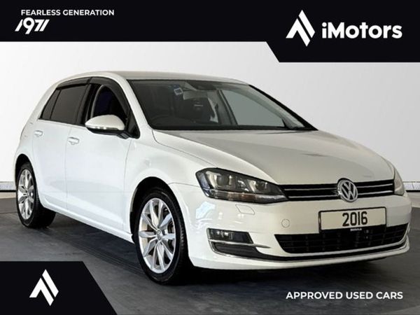 Volkswagen Golf Hatchback, Petrol, 2016, White