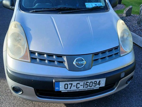 Nissan Note MPV, Petrol, 2007, Silver