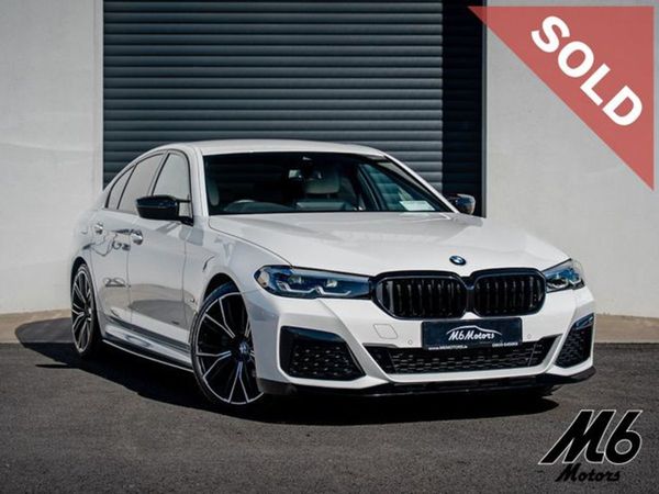 BMW 5-Series Saloon, Diesel, 2023, White