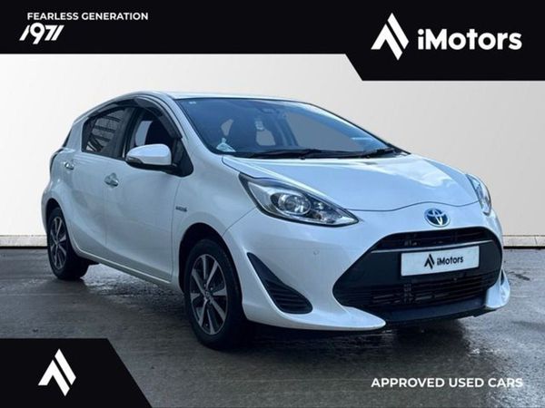 Toyota Aqua Hatchback, Hybrid, 2019, White