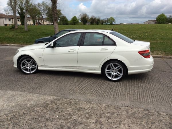 Mercedes-Benz C-Class Saloon, Petrol, 2007, White
