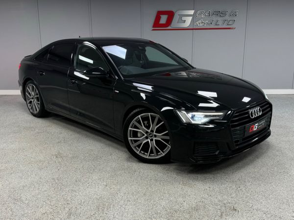 Audi A6 Saloon, Diesel Hybrid, 2021, Black