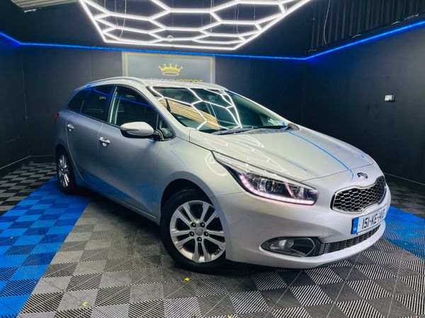 Kia Ceed Estate/Jeep, Diesel, 2015, Silver