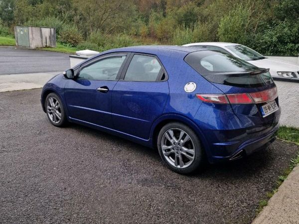 Honda Civic Hatchback, Diesel, 2009, Blue