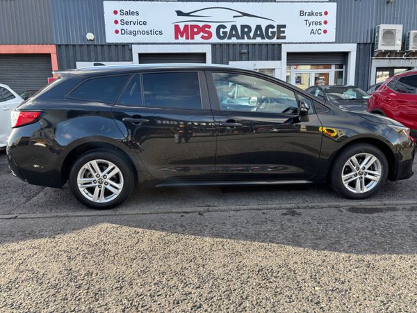 Toyota Corolla Estate, Petrol Hybrid, 2022, Black