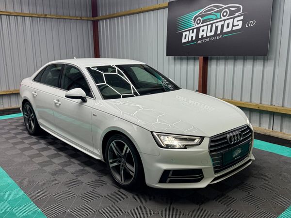 Audi A4 Saloon, Diesel, 2017, White