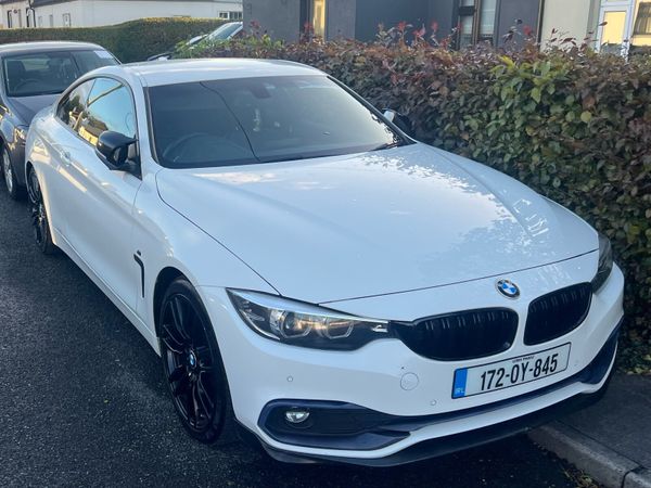 BMW 4-Series Coupe, Diesel, 2017, White