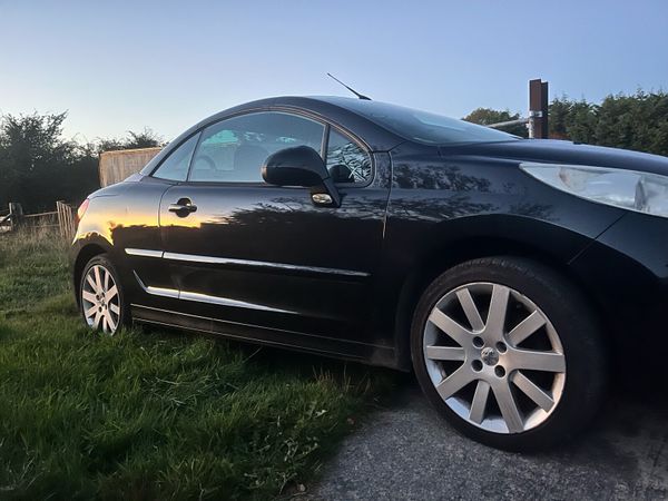 Peugeot 207 Convertible, Petrol, 2009, Black