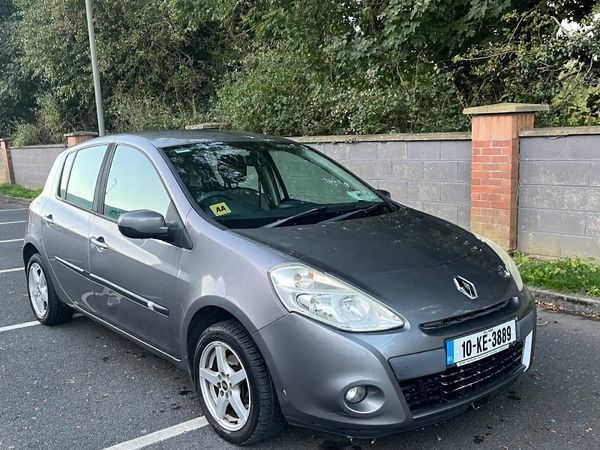 Renault Clio Hatchback, Ethanol Petrol, 2010, Grey