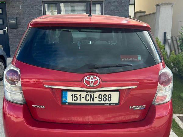 Toyota Verso MPV, Diesel, 2015, Red