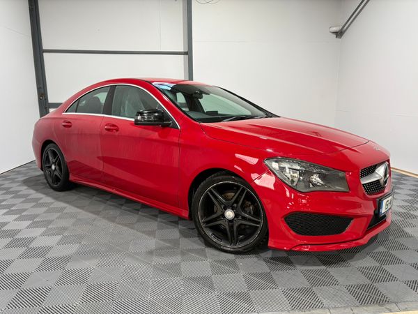 Mercedes-Benz CLA Saloon, Diesel, 2015, Red