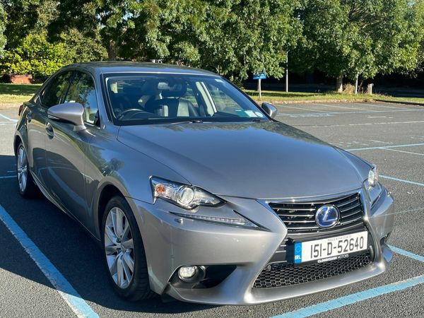 Lexus IS Saloon, Petrol Hybrid, 2015, Silver