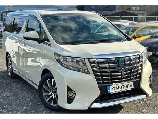 Toyota Alphard MPV, Petrol Hybrid, 2015, White
