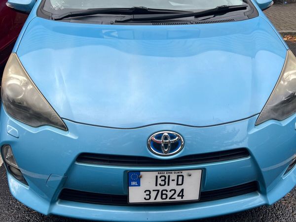 Toyota Aqua Hatchback, Petrol Hybrid, 2013, Blue