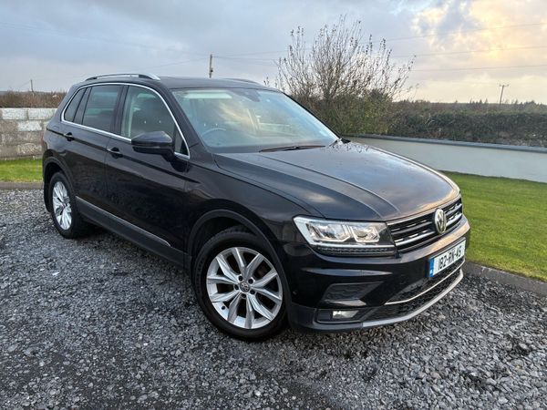 Volkswagen Tiguan SUV, Diesel, 2018, Black